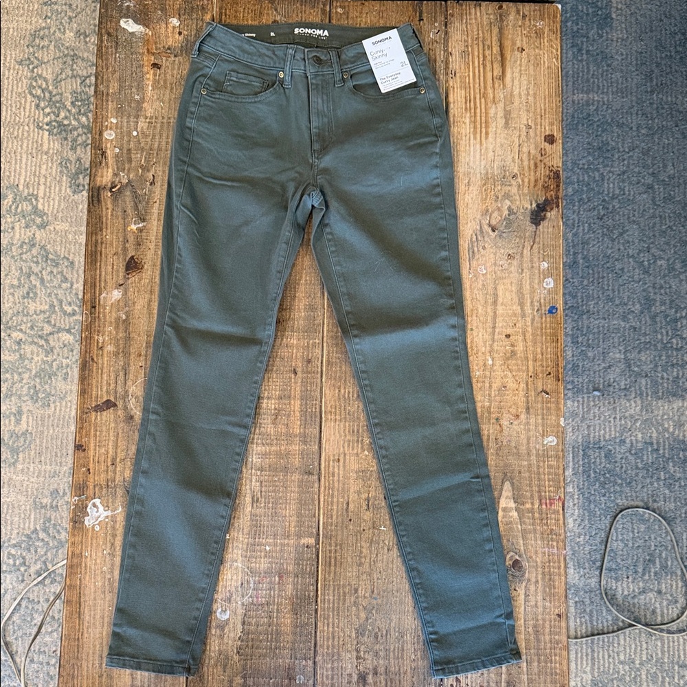 Sonoma Women’s Armour Grey Skinny Jeans